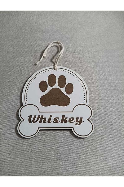 Şirin Lazer CHRISTMAS DECORATION CAT DOG LOVERS WHISKY PAI BONE DECORATION
