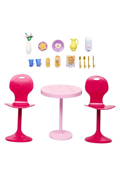 Barbie İçecek Standı Aksesuarları HPT53