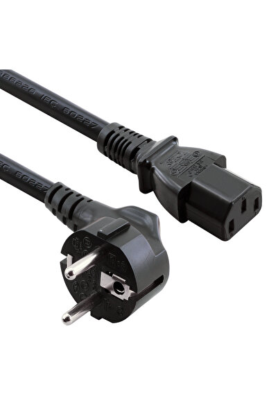 Bilgisayar PSU Power Kablosu 3x0.75mm - 1.8m