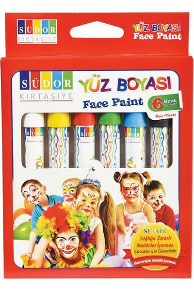 Südor Südor YB01 6-Piece Face Paint Pen Set