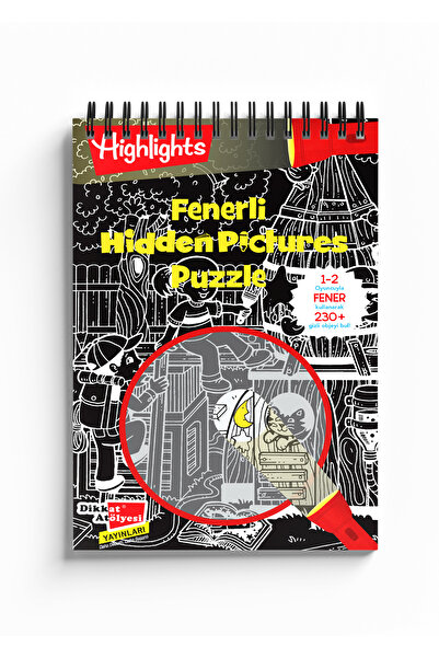 Dikkat Atölyesi Yayınları Fenerli Kitap Hidden Pictures Puzzles
