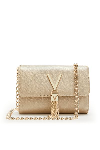 Valentino Bags Divina Goudkleurige Crossbody fogyasztói kő VBS5QY03GLIORO