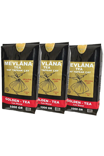 Mevlana Çay Saf Yaprak Çay 1000gr 3 Adet