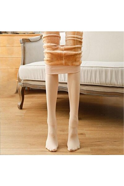 MİSTİRİK Μοντέλο Ravena Πλεκτό Ζεστό και Συσφιγκτικό Θερμικό Καλσόν Χρώμα δέρματος