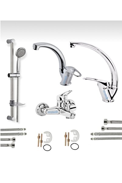 BDL ARMATÜR KCA SÜRGÜLÜ DUŞ- BANYO- LAVABO- MUTFAK BATARYASI ÇEŞMESİ MUSLUĞU ...
