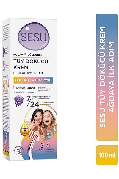 Sesu Hair Removal Cream First Step to Wax 100 ml