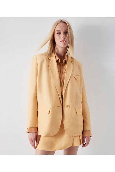 İpekyol Blazer aus Leinenmischung