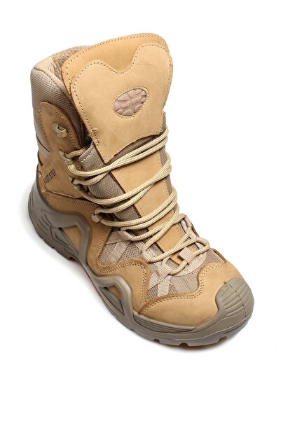 TUGERDİ Γνήσιο δέρμα Nubuck με κορδόνια σε μπεζ ποιότητα ανδρικές αθλητικές μπότες εξωτερικού χώρου Tg09117191311795