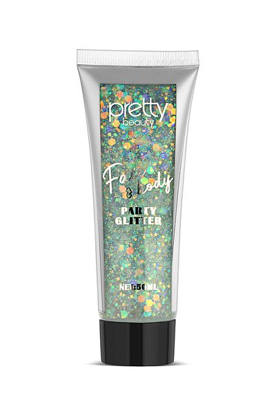 Pretty Beauty 50 ml Eye and Body Glitter Gel Glitter