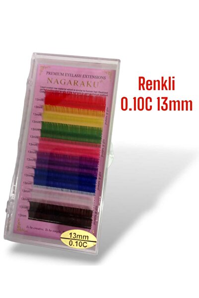 MARY MAİLS İpek kirpik renkli 0,10C 13 mm