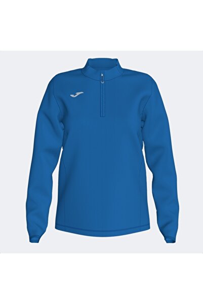 Joma Running Nigh Mavi Kadın Yarım Fermuar Sweat