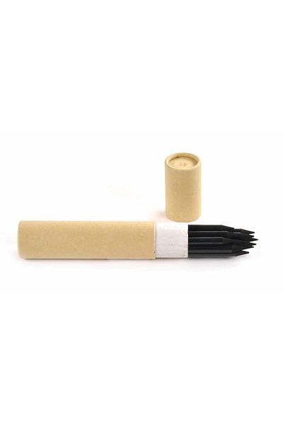 Lutart Charcoal Pencil Soft 12 Pieces Tube La-8106