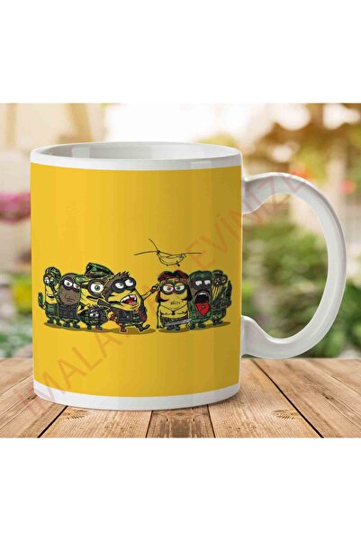 ART HEDİYE كوب مطبوع على الجانبين من Minions Meat Grinder Platoon