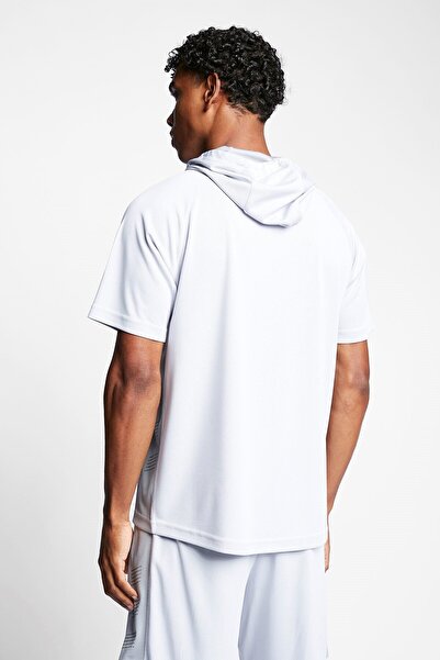 Lescon Men's Short Sleeve Hooded Sweatshirt 23b-1027