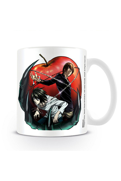 ART HEDİYE كوب أنيمي ديث نوت أبل مطبوع على الجانبين