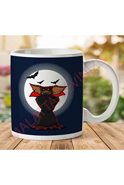 ART HEDİYE كوب بطبعة دراكولا على الوجهين من The Night Gremlins