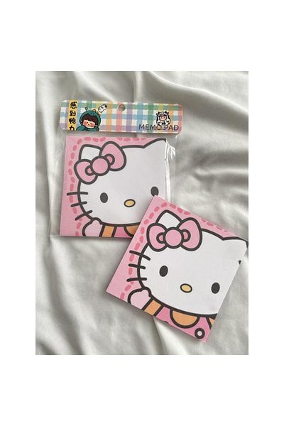 Rota Hediyelik Kawaii Cat Memo Pad Square Notepad