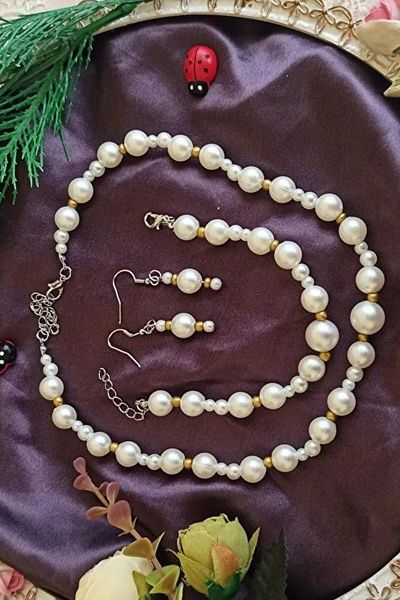 Energy Ornament Set with Pearls