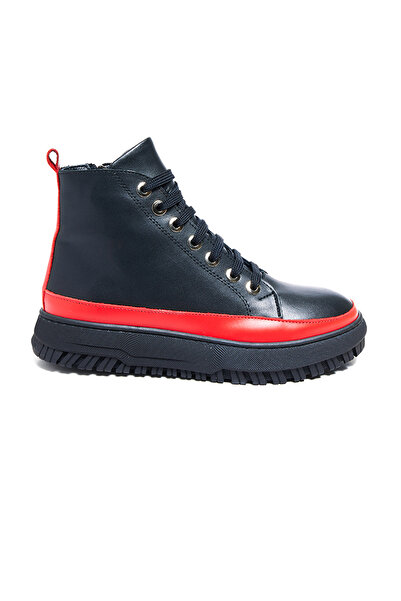 Bestello Cizme plate cu șireturi cu talpă termică 101-master-02-24k Cizme de ...