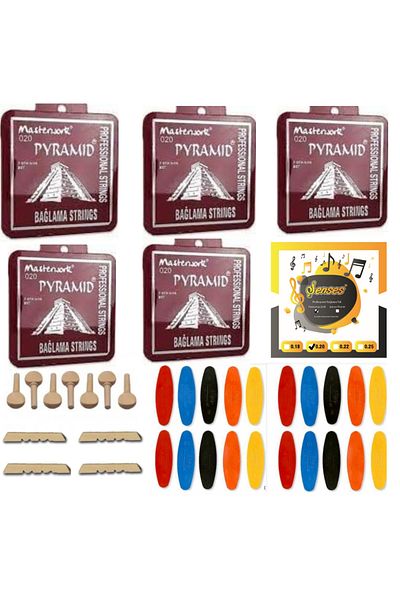 şenses müzik market Şenses Masterwork 0 20 Long Tie Up Set Wire 6 Sets + 7 Tree Auger + 20 Pieces Gazette + 4 Sills