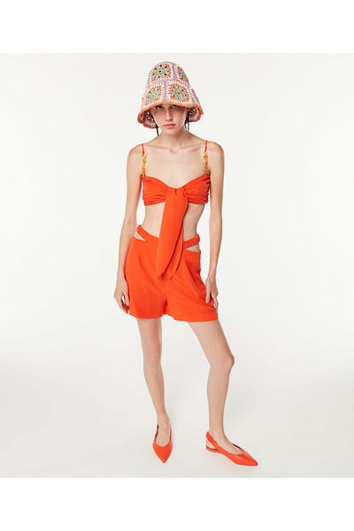 Twist Bustier zum Binden vorne