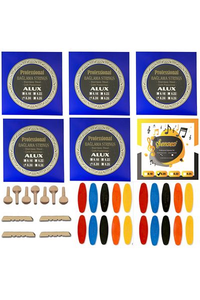 şenses müzik market Şenses Alux 0 20 Long Lashing Tool Wire 6 Sets + 7 Tree Auger + 20 Pieces of Planes + 4 Sills