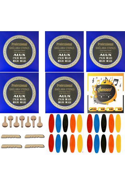 şenses müzik market Şenses Alux 0 18 Short Connecting Tool Wire 6 Sets + 7 Tree Auger + 20 Pieces Planes + 4 Sills