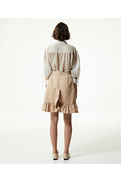 Machka Volanlı Etek