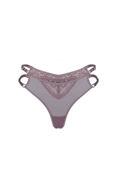 Simi Underwear Γυναικείο μαύρο δαντελένιο βραζιλιάνικο εσώρουχο Sophistiqué