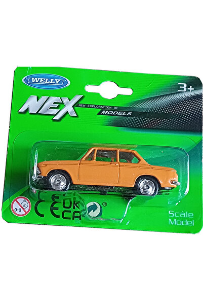 WELLY BMW 2002 ti Turuncu 1:64 Ölçek Mini Metal Araba Welly Nex