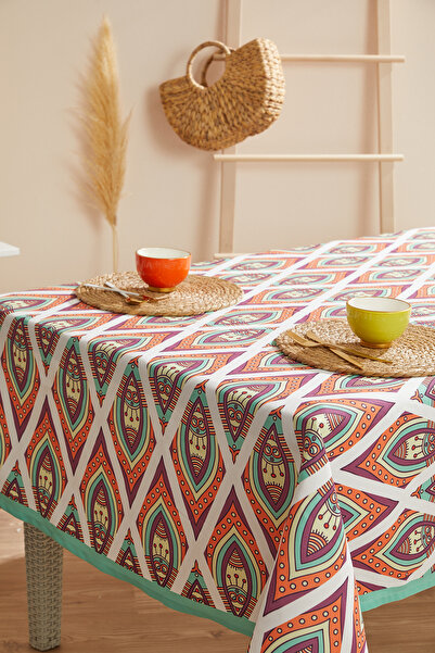 AYSHOME Ays Home Water Green Tablecloth