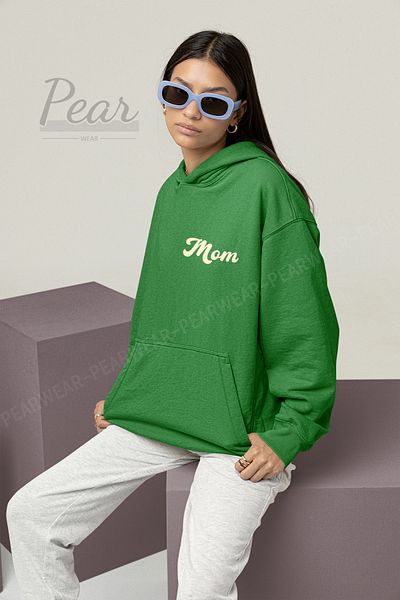 Pear Wear Γυναικεία φούτερ με στάμπα MOM Oversize Mother