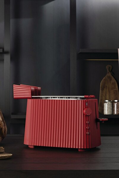Alessi Plisse Ekmek Kızartma Makinesi Kırmızı
