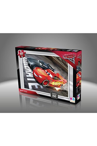 Ks Games Cars (arabalar Şimşek Mcqueen) Kutulu 150 Parça Puzzle/yapboz