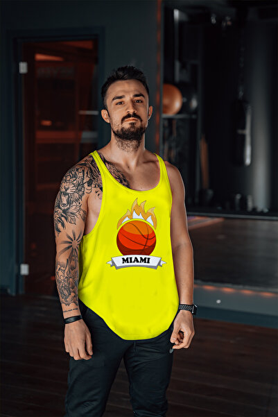 Freeyez Majica bez rukava za atletu Miami Ball Gym Fitness