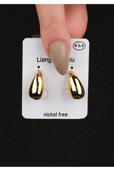 Jack Ferrero STEEL exclusive INVOICED EARRINGS WITH NON DISCOLOUR GUARANTEE