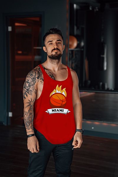 Freeyez Miami Ball Gym Fitness Tank Top Athlete