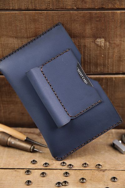 New Coast Leather 1900's Ръчно изработен калъф за тефтер A6 от естествена кожа