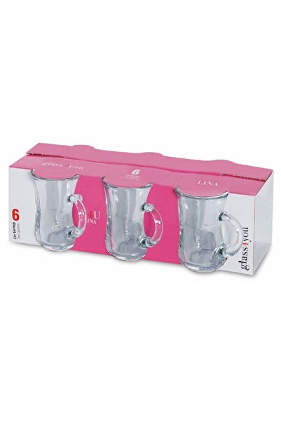 Paşabahçe 55783 Lina Kulplu Bardak 12 Adet