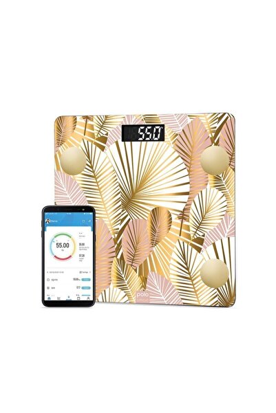 Genel Markalar Psc04 Sonbahar Yağ Ölçer Akıllı Bluetooth Tartı Baskül Polosmart