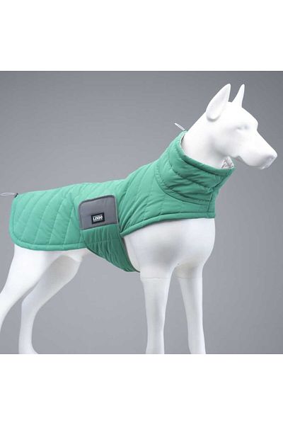 Lindodogs Air Puff Green Apple Dog Coat