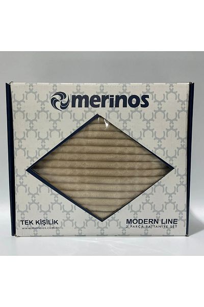 Merinos Modern Line Single 2 Piece Blanket Set