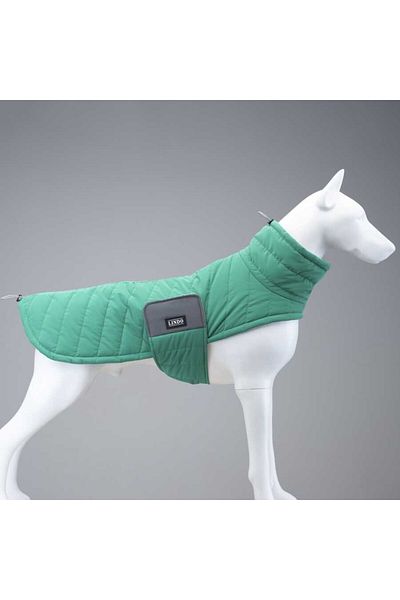 Lindodogs Air Puff Green Apple Dog Coat
