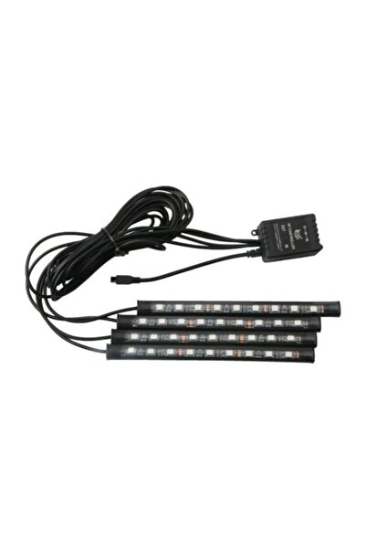 Temiz Pazar إضاءة خلفية للتلفاز للسيارات تحت القدم، مصباح LED ليلي للبيئة