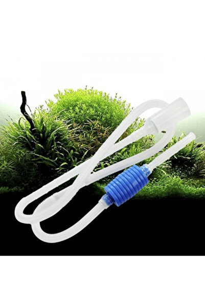 grey cat Trend Ürün Akvaryum Temizleme - Tahliye Sifonu Pompalı Filtreli Temi...