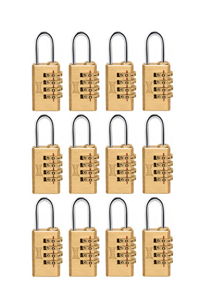 Kale Kilit قفل قلعة مشفر 4 خطافات نحاس 28 مم 1 عبوة (12 قطعة)