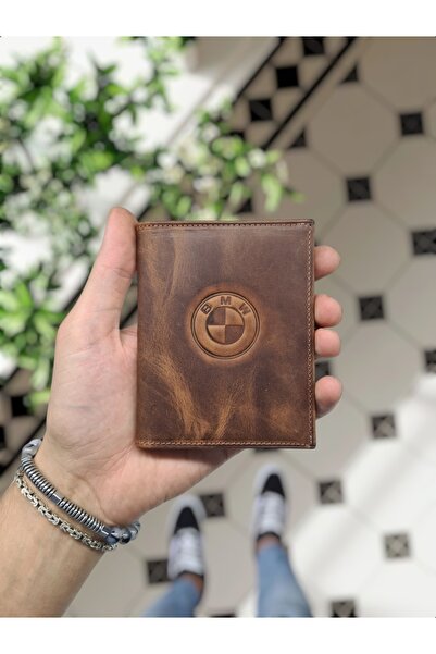 VİSSO 1904 Hakiki Deri Araç Ruhsat Kılıfı İsme Özel Çanta Erkek Kadın Modeli