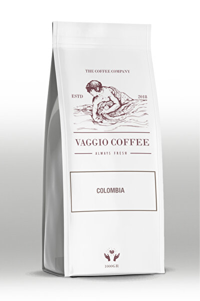 Vaggio Coffee Colombia Öğütülmüş Kahve 1KG