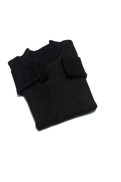 trenddünya Pulover pentru copii, unisex, din bumbac, cu mânecă lungă, cu gât țesut
