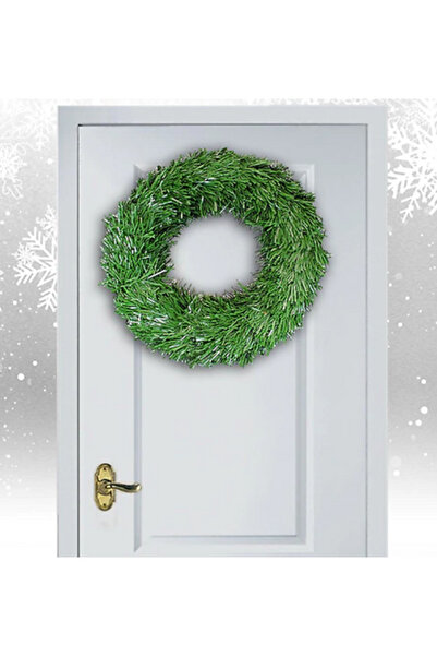 TATLI GÜNLER YILBAŞI SÜSÜ YILBAŞI AĞACI SÜSÜ 5 MT ÇAM DALI MAT YEŞİL KAPI SÜSÜ